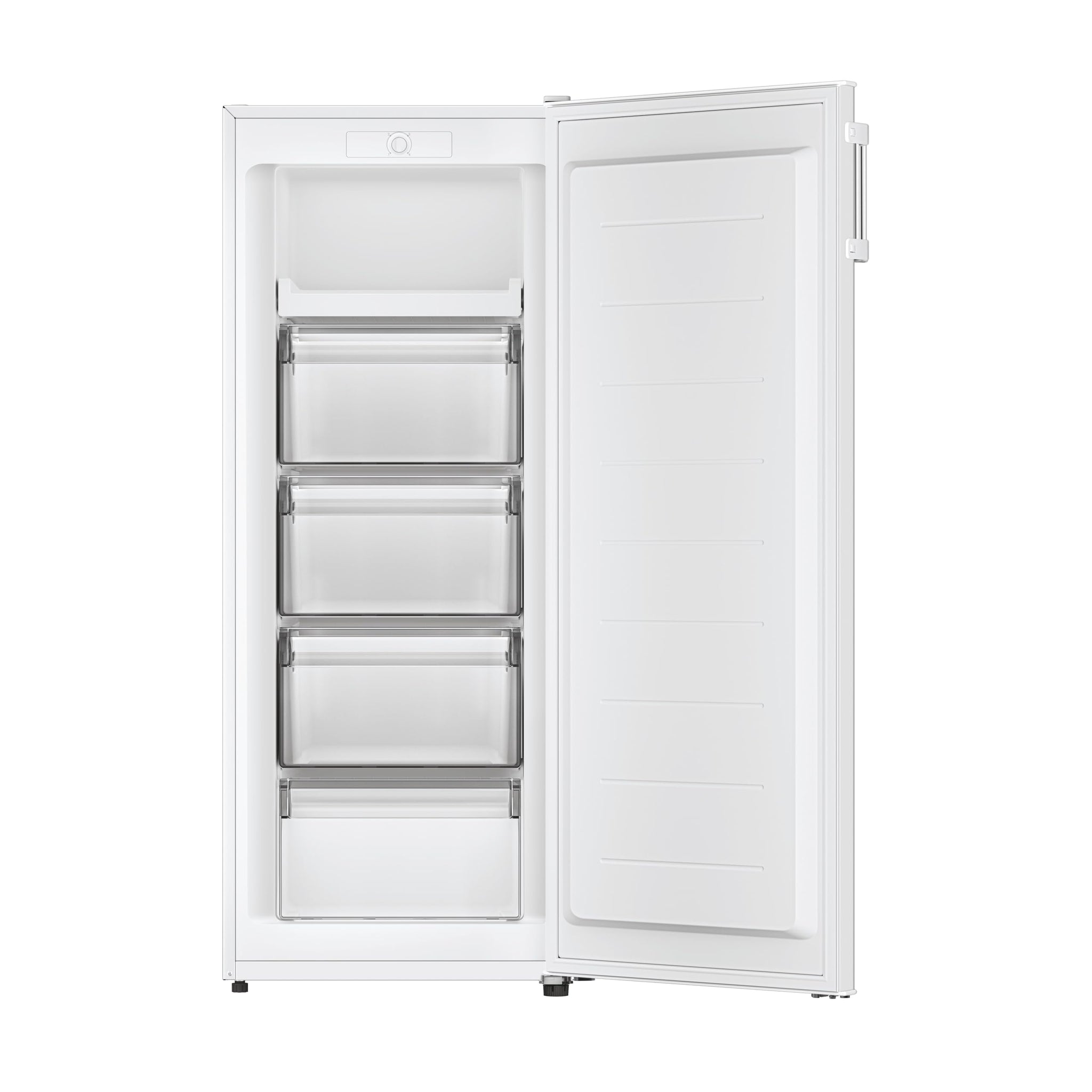 Candy, Upright, CUQS 513EWH, Congelatore, Libera Installazione, 163 Litri, 38 dB, Bianco, AxLxP 138x54,5x56,5 cm [Classe di efficienza energetica E]