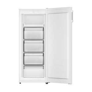 Candy, Upright, CUQS 513EWH, Congelatore, Libera Installazione, 163 Litri, 38 dB, Bianco, AxLxP 138x54,5x56,5 cm [Classe di efficienza energetica E]