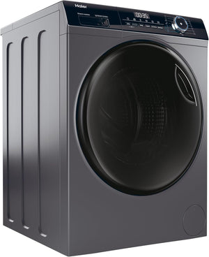 Haier I-Pro Serie 3, Lavasciuga 8+5 KG, Libera Installazione, Classe A, 1400 giri, Vapore, Sensori di Peso, Partenza Programmabile, AxLxP 85x60x62 cm, Antracite- HWD80-B14939S8-S