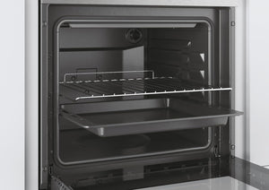 Candy FCS 100 X/E Forno Elettrico da Incasso, Statico, Capacità 70 Litri, Funzione Grill, 4 Programmi, 56.8x59.5x59.5 cm, Inox, Classe A