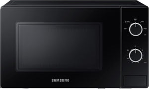 Samsung Forno a Microonde a Libera Installazione Cottura Essenziale, MS20A3010AL, Microonde 700 W, 20 L, 44l x 25,9h x 33,7p cm, Nero