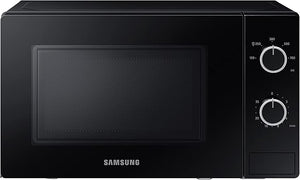 Samsung Forno a Microonde a Libera Installazione Cottura Essenziale, MS20A3010AL, Microonde 700 W, 20 L, 44l x 25,9h x 33,7p cm, Nero