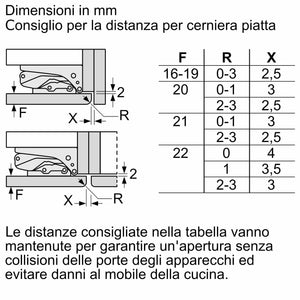 Bosch KIL82NSE0 Serie 2, Frigorifero monoporta da incasso con congelatore, Cassetto Multi Box XXL, Luce LED, Tecnologia Inverter Intelligente, 177.5 x 56 cm, cerniera a traino