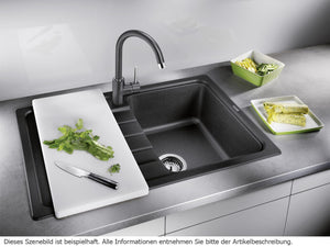 BLANCO 525977 Lavello da Cucina, Nero, 60 cm