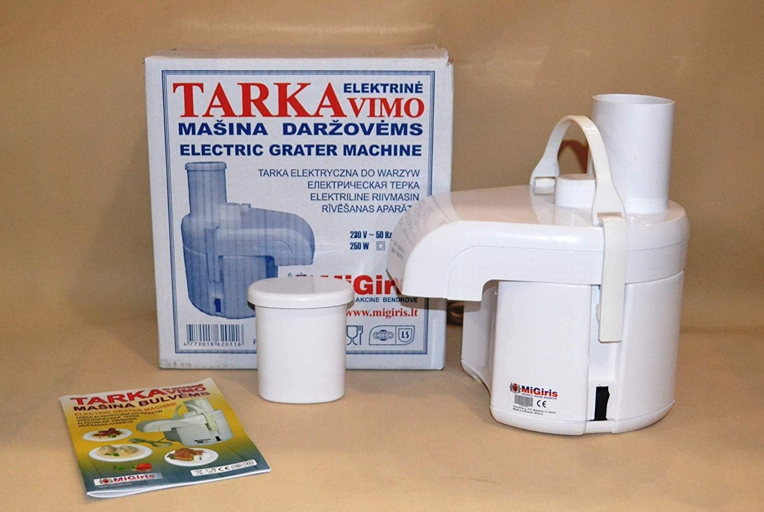 TRITAVERDURE ELETTRICO DOMESTICO - Migiris Grattugia elettrica per alimenti, patate e carne