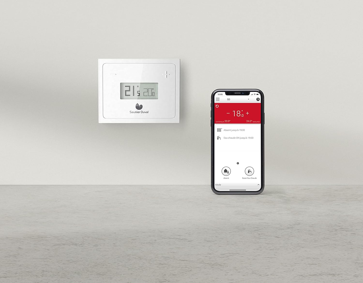 TERMOSTATO WIFI MODULANTE SERIE MIGO IDEATO IN ESCLUSIVA PER CALDAIE PROGRAMMABILE CON COMANDO CALDAIA via APP (Android e iOS) 3x10x5 centimetri (0020197227)