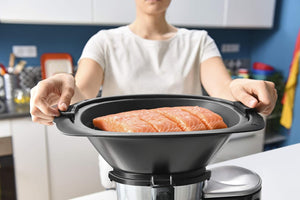 Moulinex HF4568K ClickChef Robot da Cucina Multifunzione, Ricette Pronte in 2 Click, 1400 W, 3.6 L, 30-150 °C, 5 Programmi Automatici e Modalità Manuale, 7 Accessori, Ricettario Incluso (200 Ricette), Nero