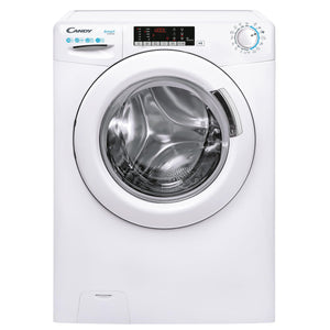 Candy Smart Inverter Lavatrice 10 kg, Libera Installazione, Carica Frontale, Classe A, 1400 Giri, 16 Programmi, Cicli Rapidi, Partenza Ritardata, 60 x 58 x 85 cm, Bianca - CS 1410TXME/1-S