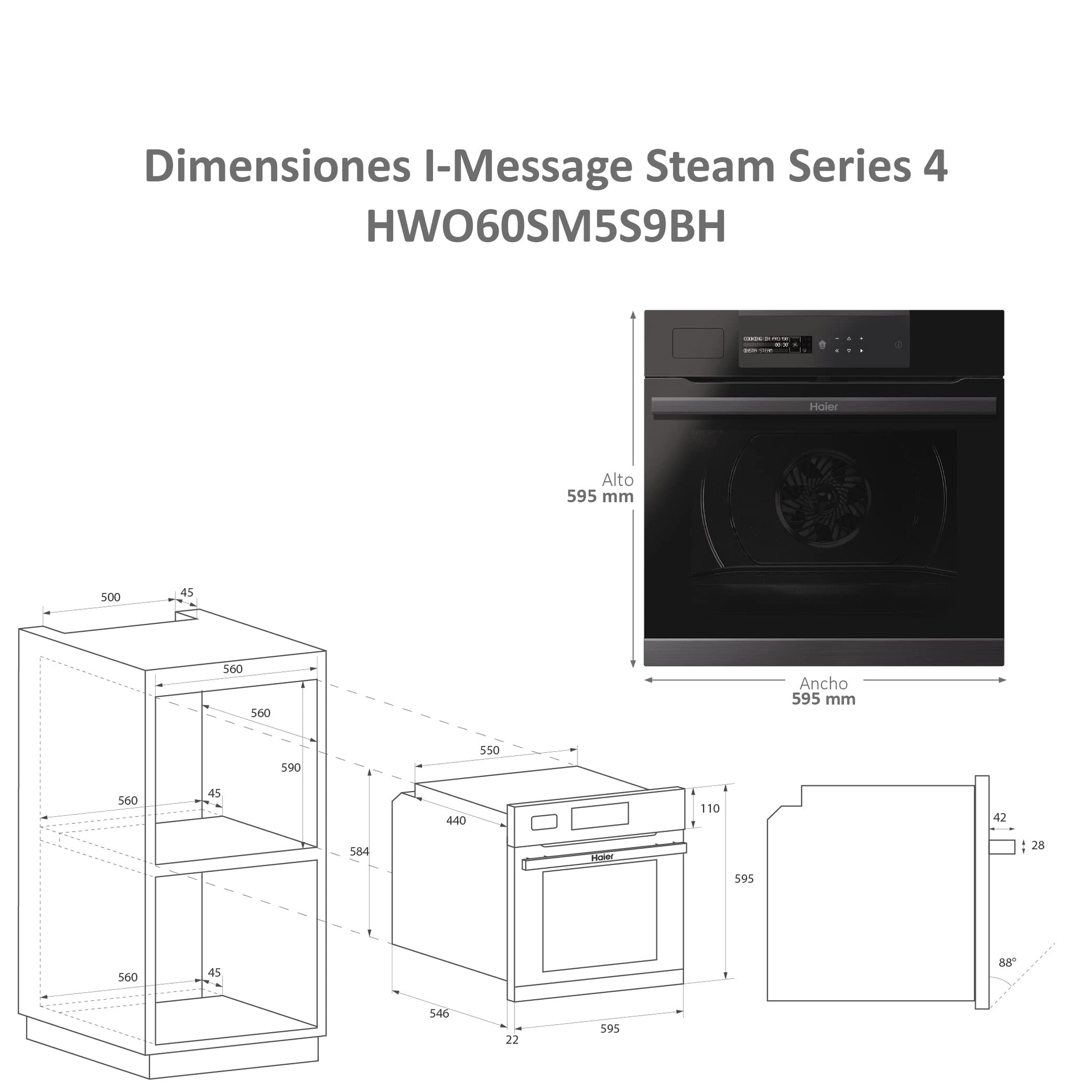 Forno I-Message Steam Series 4