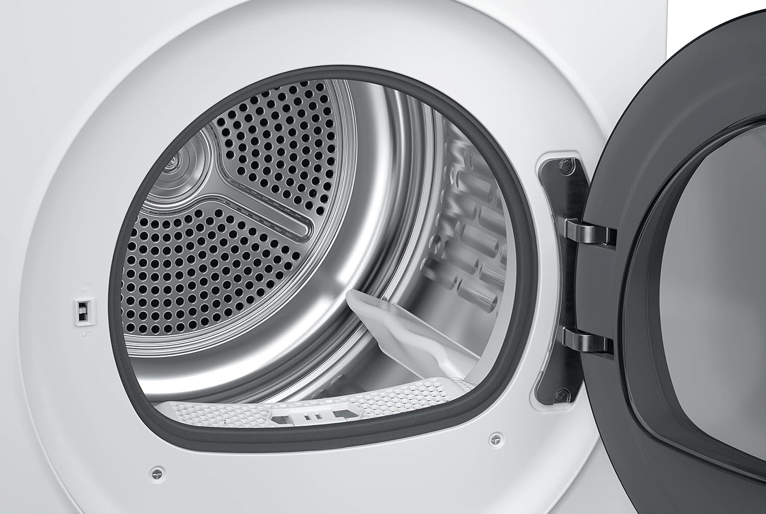 Haier I-PRO Serie 3 HD80-A2939 - Asciugatrice a pompa di calore, 8 kg/A++, motore inverter, 3 livelli di asciugatura selezionabili, tamburo in acciaio inox, programma di vapore I-Refresh