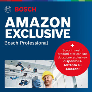 Bosch Professional Kit GDR 18V-200 + GSB 18V-45 (incl. 1 batteria 2.0 Ah, 1 batteria 4.0 Ah, caricabatteria GAL 18V-40, in L-Case) - Set Amazon Exclusive