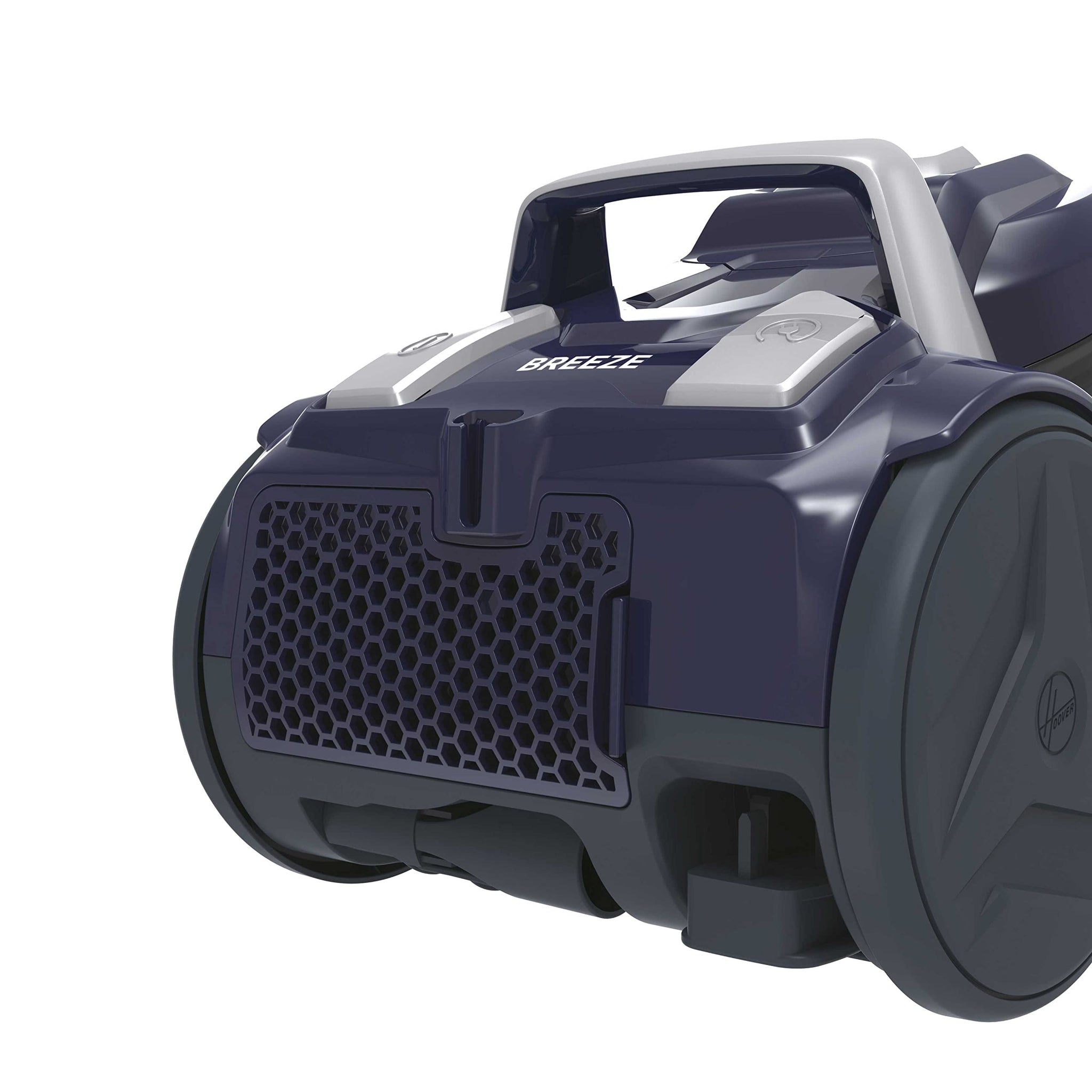 Hoover BR21HM 39002292, Aspirapolvere a Slitta Senza Sacchetto, Nero/Blu