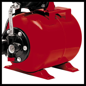 Einhell GC-WW 6538 Set Autoclave (650 W, portata max 3800 L/h, prevalenza 36 m, altezza aspirazione max 8m, pressione max 3,6 bar, serbatoio 20 l)