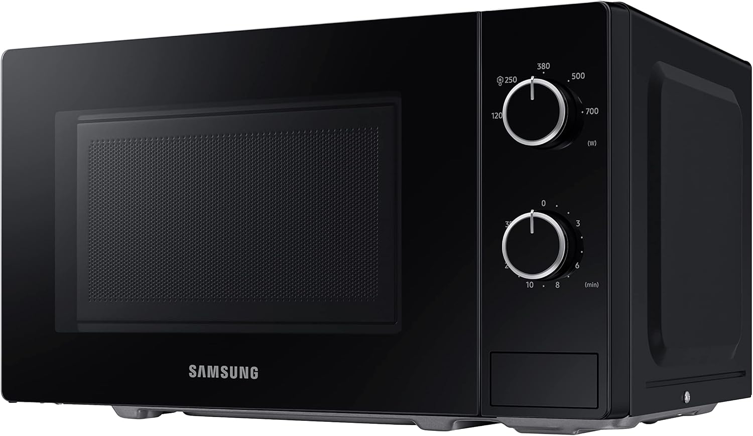 Samsung Forno a Microonde a Libera Installazione Cottura Essenziale, MS20A3010AL, Microonde 700 W, 20 L, 44l x 25,9h x 33,7p cm, Nero