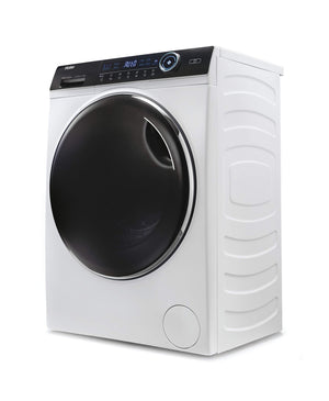 Haier I-PRO SERIES 7 - HWD100-B14979 - Lavatrice asciugatrice 10 kg + 6 kg di asciugatura, 1400 giri/min, motore Direct Motion, tamburo XXL con LED, antibatterici, i-Refresh, Antimacchia, 55 dba,
