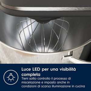 Electrolux Impastatrici Planetaria Robot da Cucina Multifunzione, E6KM1-4BPT, Kitchen Assistent Machine