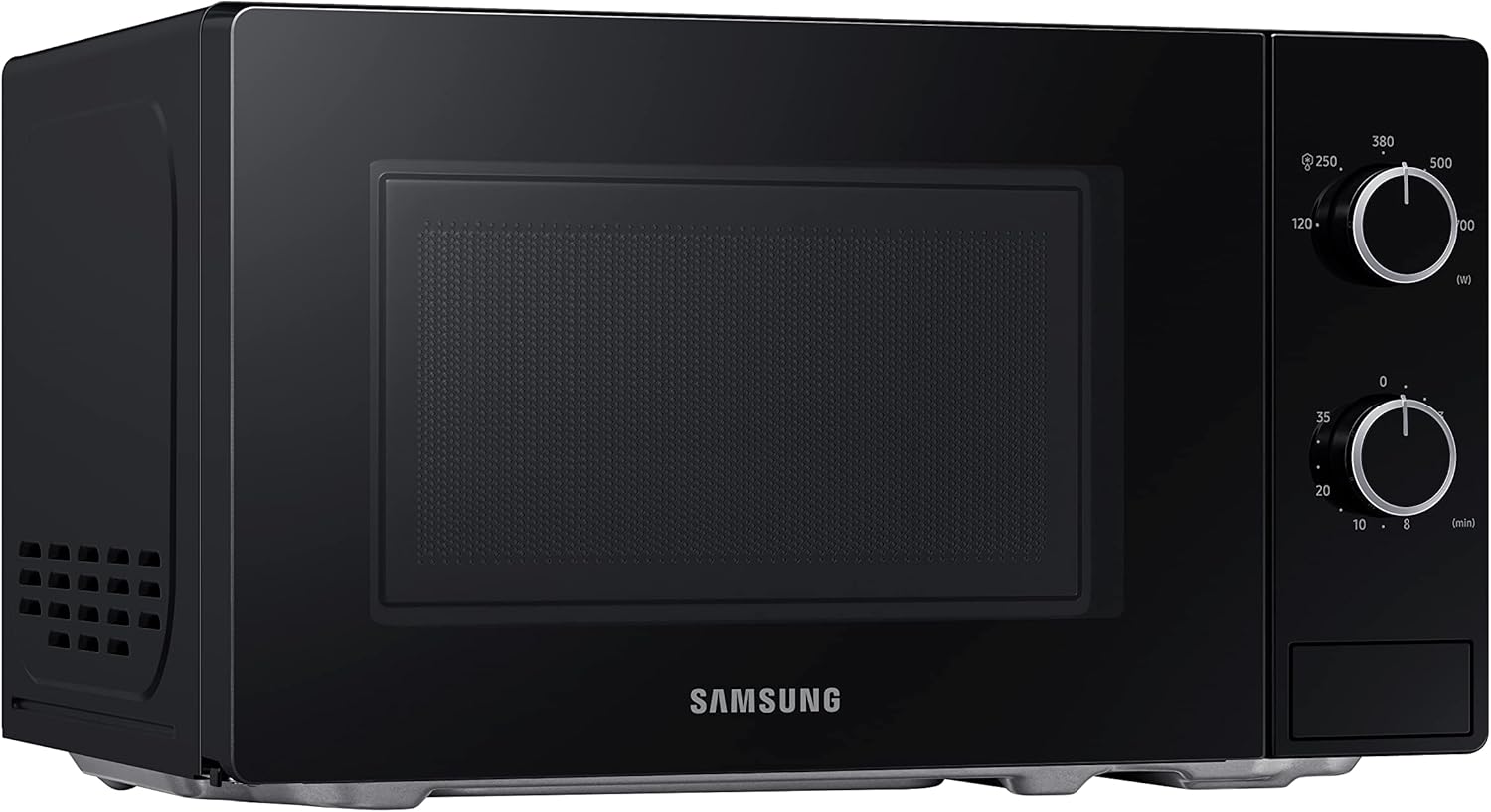 Samsung Forno a Microonde a Libera Installazione Cottura Essenziale, MS20A3010AL, Microonde 700 W, 20 L, 44l x 25,9h x 33,7p cm, Nero