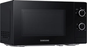 Samsung Forno a Microonde a Libera Installazione Cottura Essenziale, MS20A3010AL, Microonde 700 W, 20 L, 44l x 25,9h x 33,7p cm, Nero
