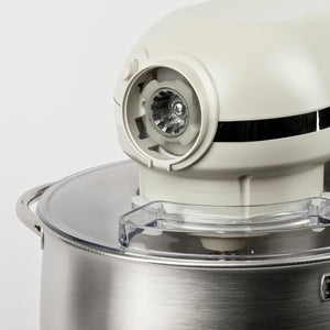Girmi IM50 Impastatrice Planetaria, 2200W Max, 8 Litri, 6 Velocità, Pulse, Contenitore inox con maniglia, Dispositivo di sicurezza, Accessori inclusi, Panna