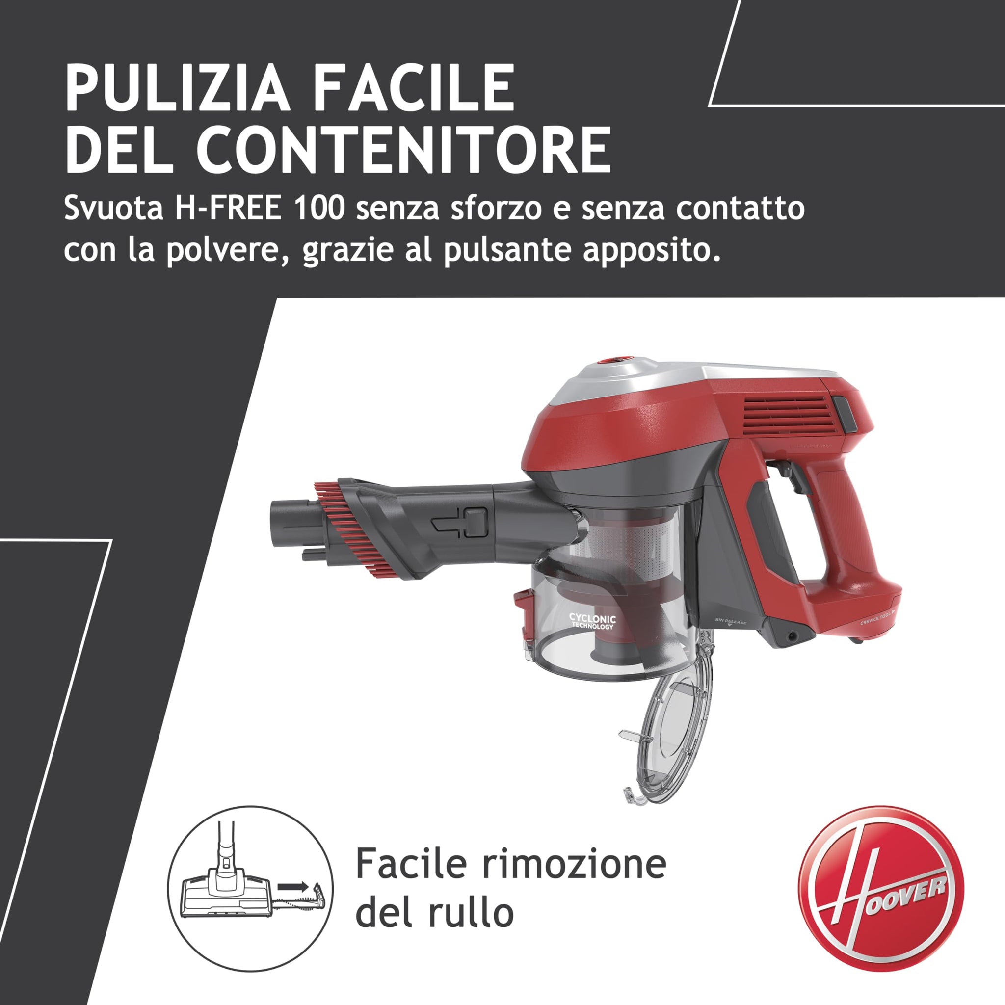Hoover Scopa Elettrica Senza Fili con Modalità