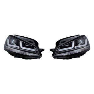 OSRAM LEDriving LED headlight, Chrome edition as xenon replacement, LED upgrade, LEDHL104-CM, left-hand drive cars only (1 complete set)