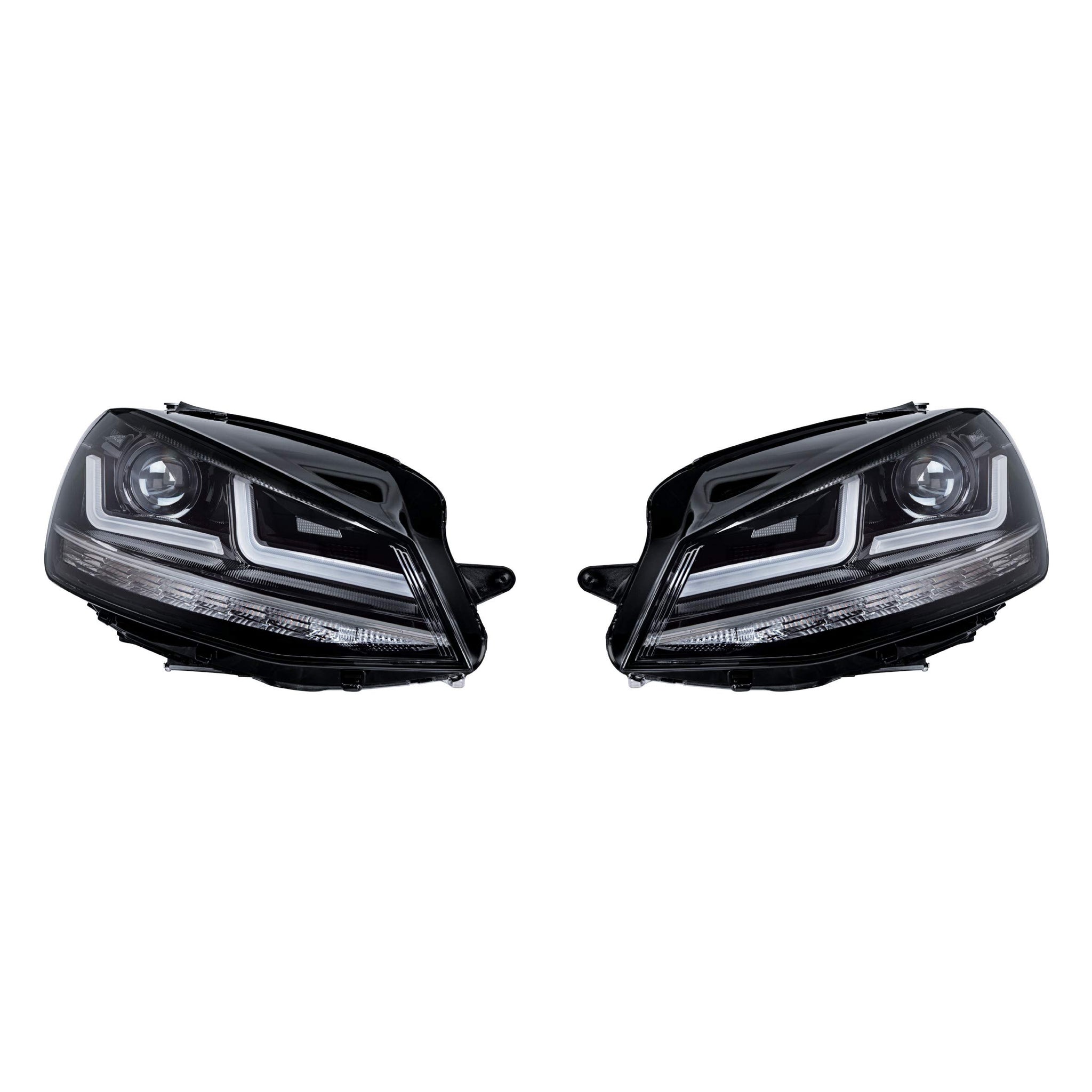 Faro OSRAM LEDriving® LED, edizione Chrome come sostituzione del faro xeno, upgrade LED, LEDHL104-CM, solo per guida a sinistra (1 set completo)