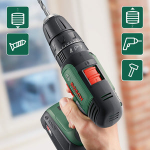 Bosch Trapano battente-avvitatore a batteria UniversalImpact 18V (1 Batteria, sistema 18 Volt, in Valigetta) – Amazon Exclusive