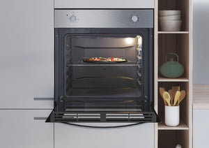 Four encastrable nettoyage manuel - convection naturelle CANDY FIDC X100 - Inox - Classe A