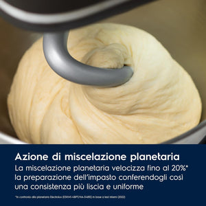 Electrolux Impastatrici Planetaria Robot da Cucina Multifunzione, E6KM1-4BPT, Kitchen Assistent Machine