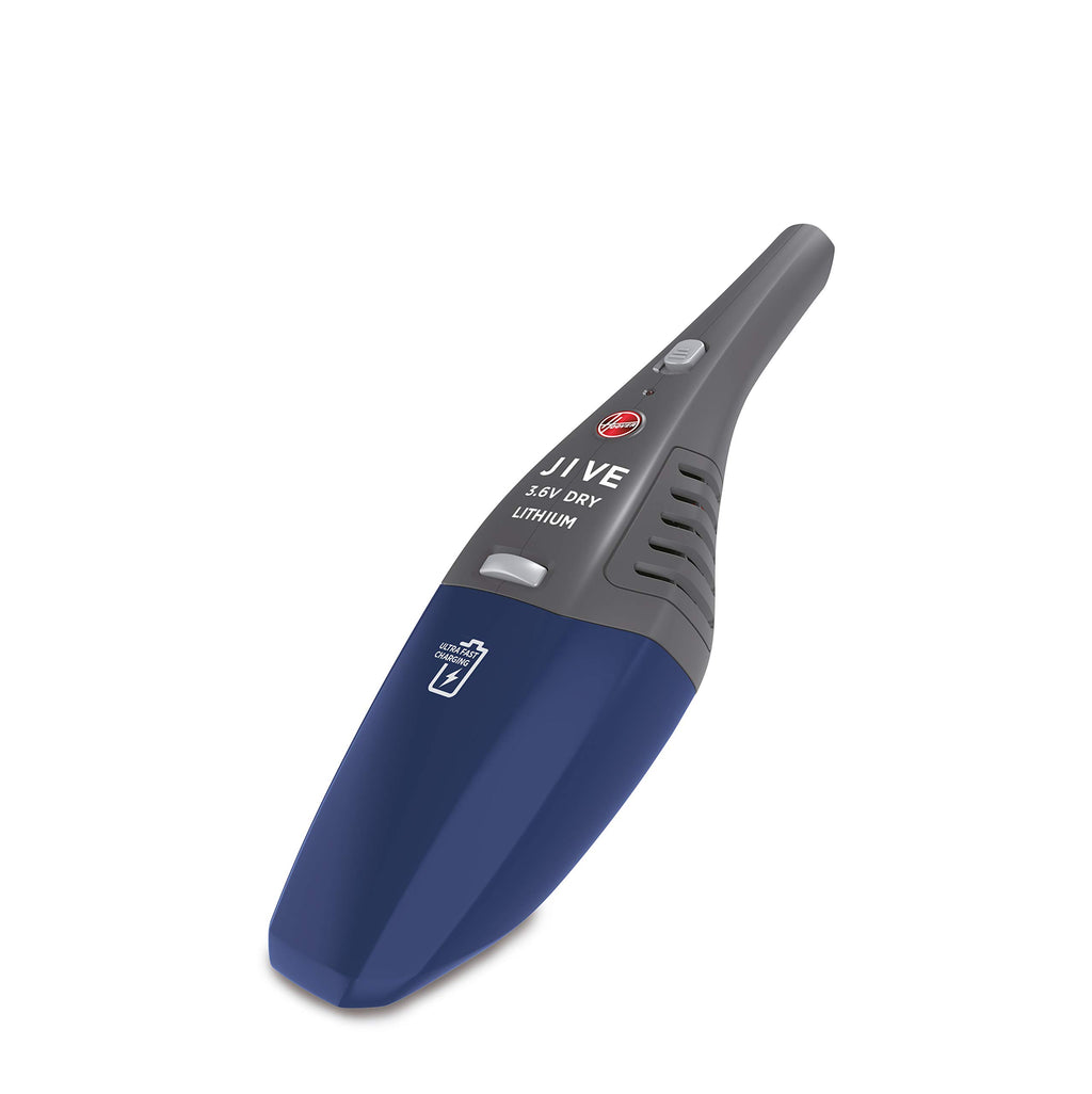 Hoover HJ36DLB 011 39300768, Aspirapolvere a Batteria, Titanio/Blu, 0.3 Litri, 82 decibeles