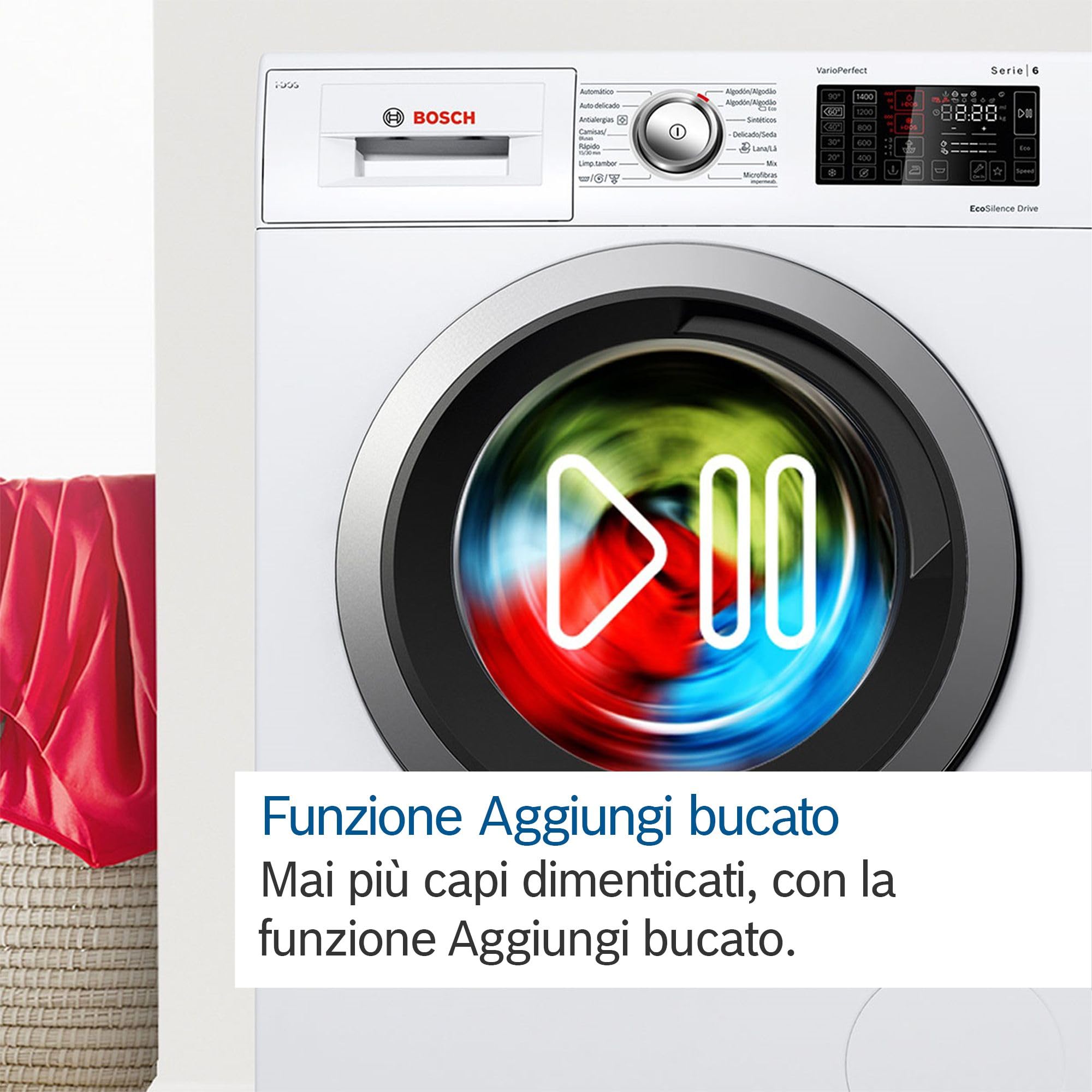 Bosch WGB24402IT Serie 8 Lavatrice