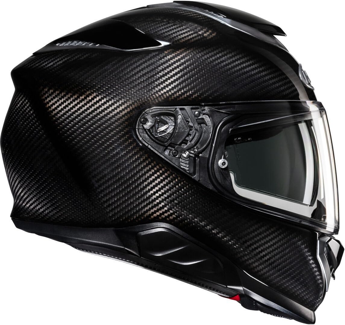 HJC, casco de moto integrale RPHA71 carbone nero L