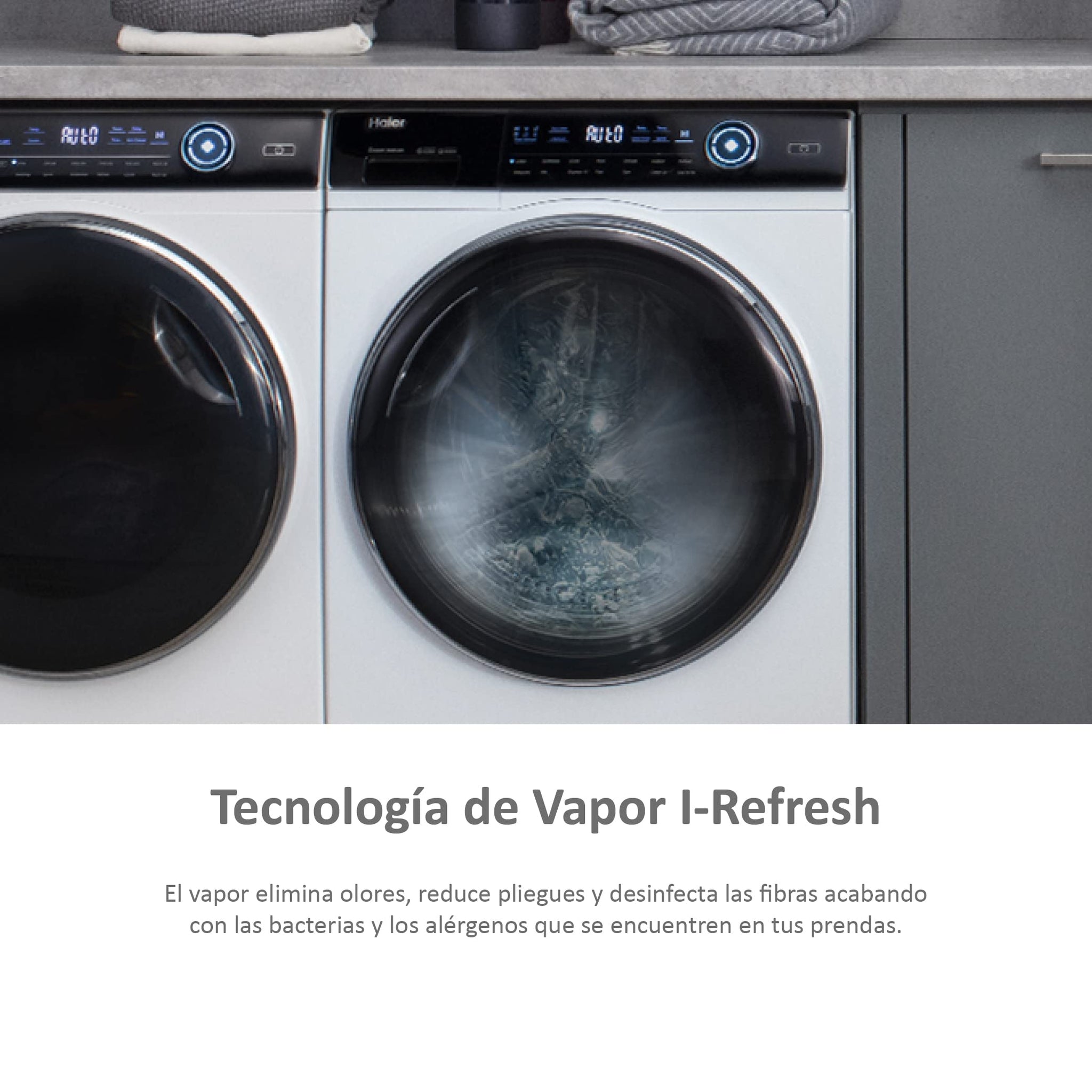 Sottobicchiere HAIER HWD80-B14959U1-S 8/5 Kg bianco