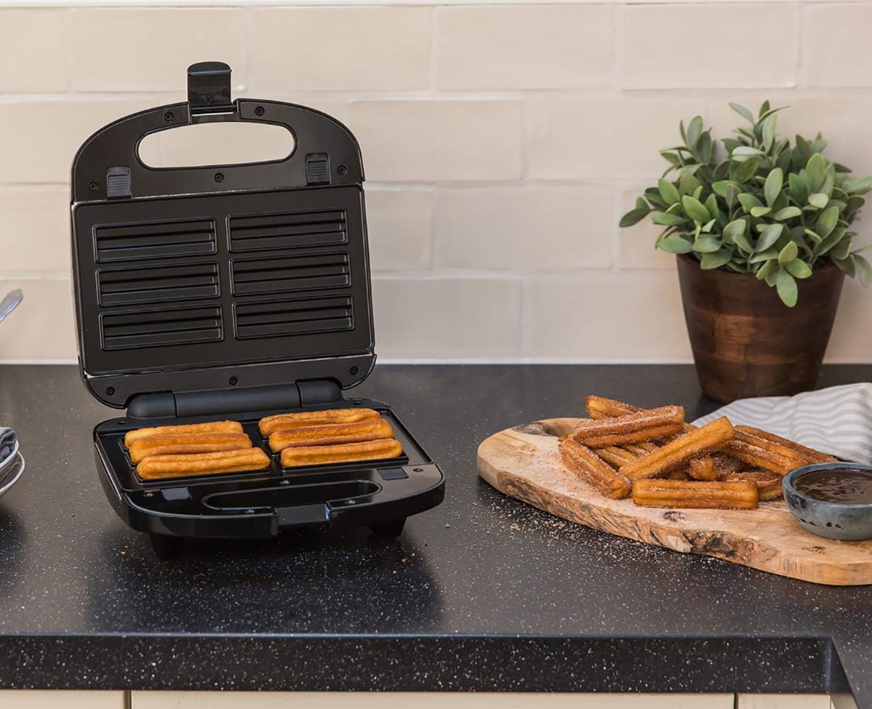 Russell Hobbs set di Piatti extra - Cake Pop, Mini Donut e Churros - Supplemento al Dispositivo Multifunzione 3-1 Fiesta 24540-56; Piatti lavabili in lavastoviglie, Rivestimento Antiaderente, 25490-56