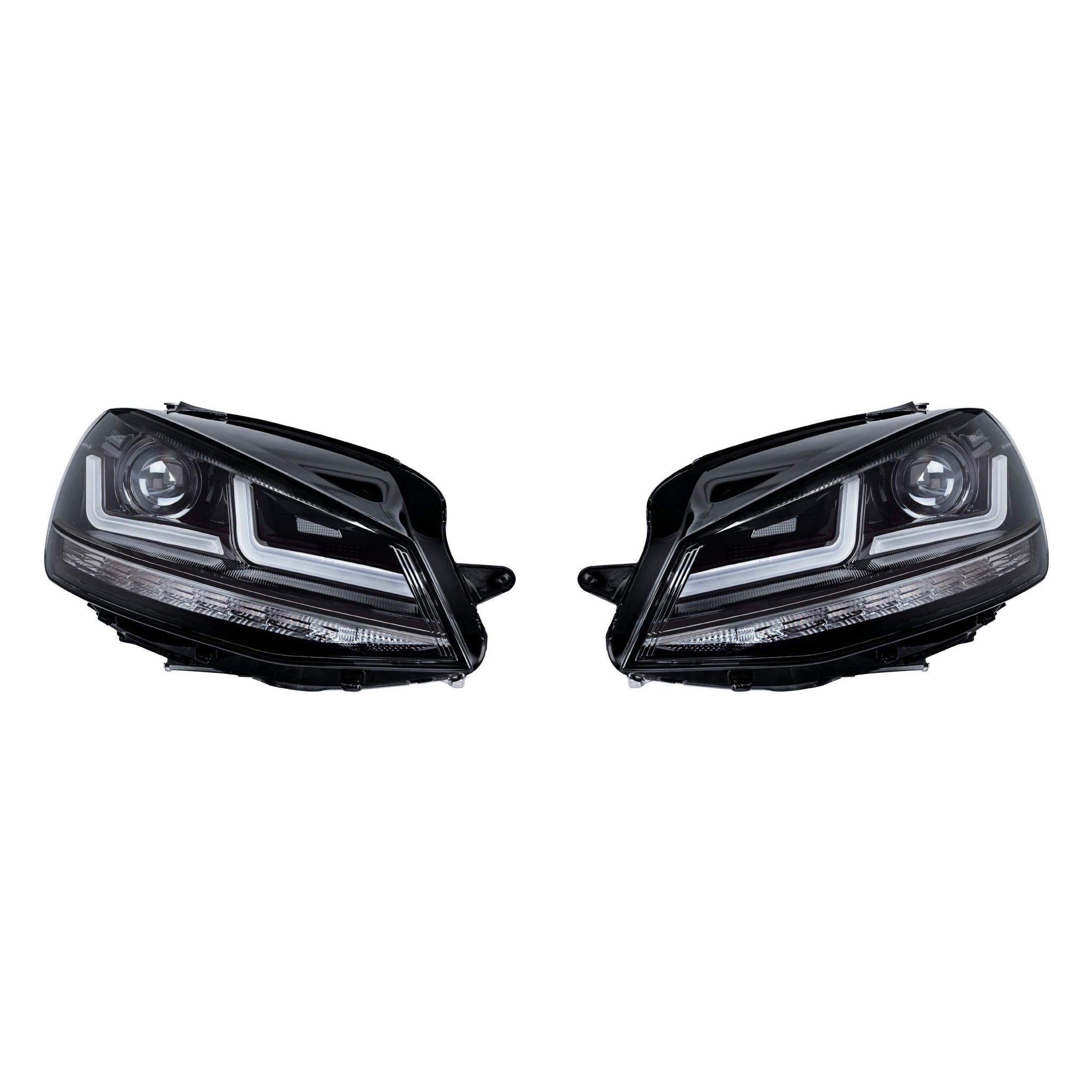 Faro OSRAM LEDriving® LED, edizione Chrome come sostituzione del faro xeno, upgrade LED, LEDHL104-CM, solo per guida a sinistra (1 set completo)