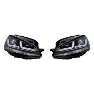 Faro OSRAM LEDriving® LED, edizione Chrome come sostituzione del faro xeno, upgrade LED, LEDHL104-CM, solo per guida a sinistra (1 set completo)