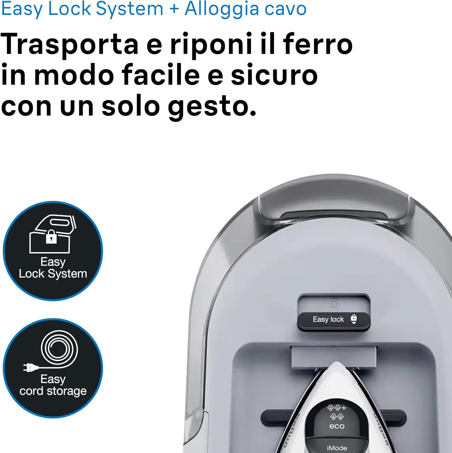 Braun Carestyle1 IS1014VI, Ferro Generatore Di Vapore Con 5 Anni Di Assistenza, Carica Continua, Termostato Regolabile, Tanica 1,5L, AUTOSPEGNIMENTO, Colpo vapore 360g/min, Sistema Sicurezza, Viola