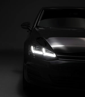 Faro OSRAM LEDriving® LED, edizione Chrome come sostituzione del faro xeno, upgrade LED, LEDHL104-CM, solo per guida a sinistra (1 set completo)