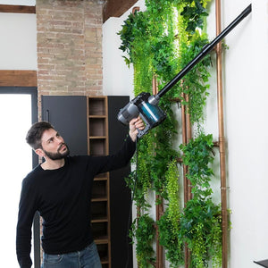 Cecotec Aspirapolvere Verticale Conga Thunderbrush 560. 2 in 1, 600 W, Tecnologia Ciclonica, Filtro ad Alta efficienza, Radio di Azione di 6 m, Basso Consumo, Include 2 Accessori