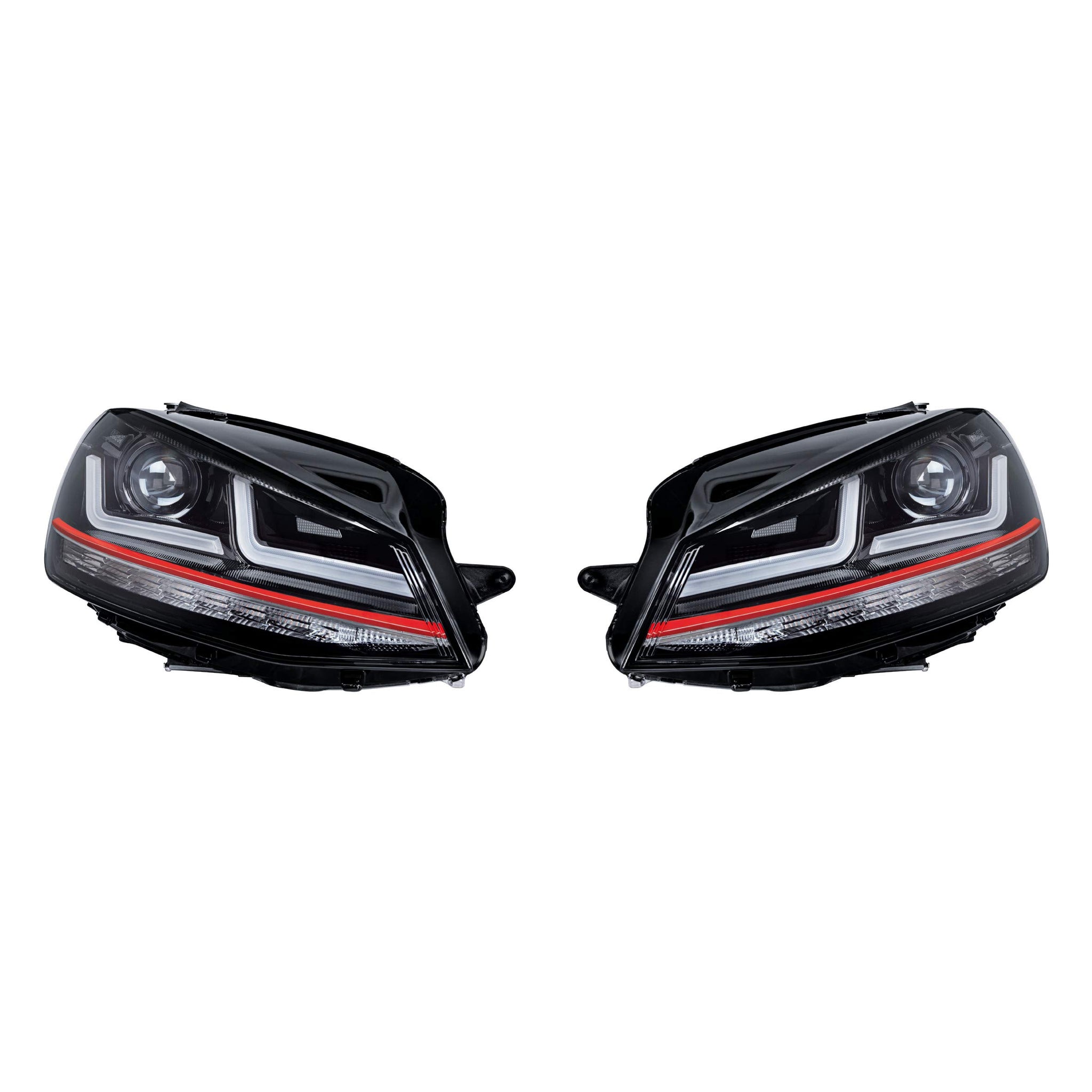 Faro OSRAM LEDriving® LED, edizione Chrome come sostituzione del faro xeno, upgrade LED, LEDHL104-CM, solo per guida a sinistra (1 set completo)