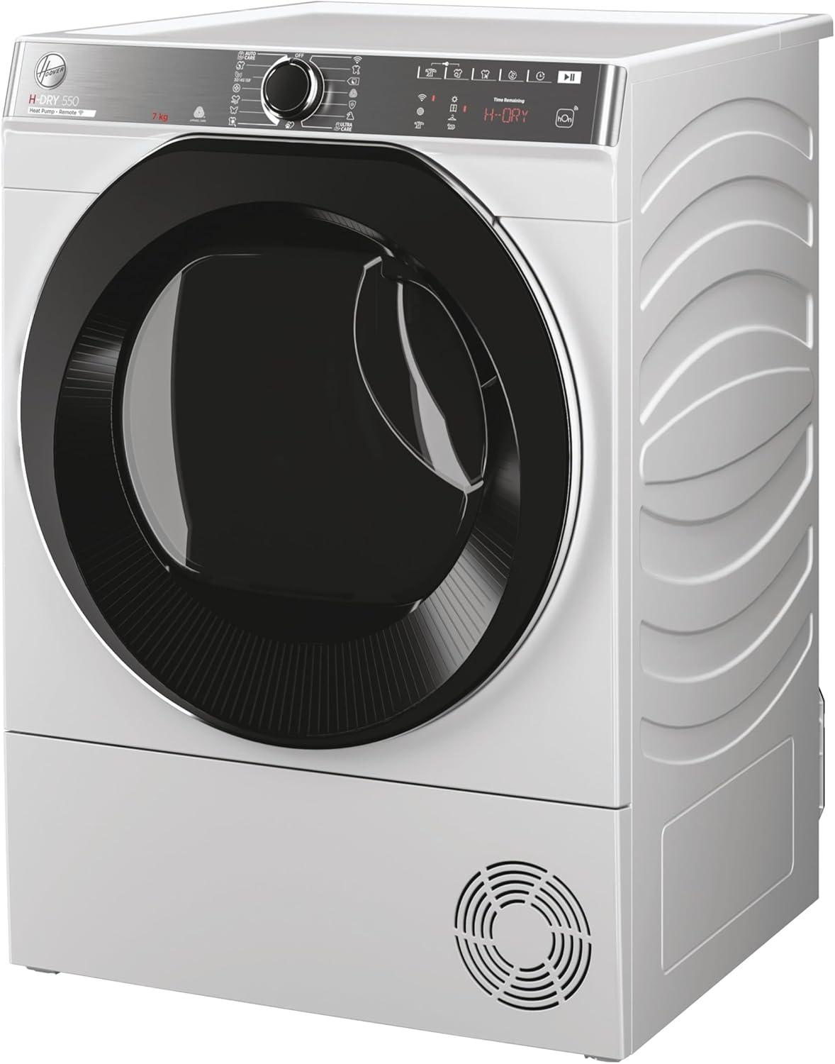 Hoover H-Dry 500, NR4 H7A2TCBEX-S, Asciugatrice, 7 KG, Classe A ++, 67 dB, Programma Lana, 16 programmi, Bianco, AxLxP 85x50x46,5 cm