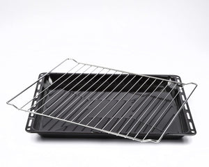 Girmi FE4500 Forno Elettrico Ventilato, 1400 W, 45 Litri, Timer 90 min, Termostato Regolabile, Funzioni Cottura Base, Grill, Combinata, Accesori Inclusi, Grigio Antracite