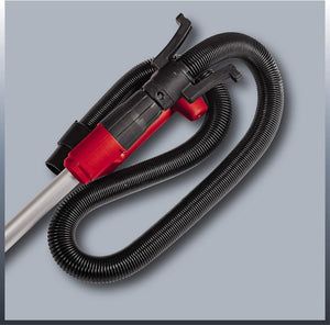Einhell TC-DW 225 Levigatrice per muro telescopica (230-240 V, 600 W, diam. Platorello 225mm, impugnatura telescopica fino a 165 cm, attacco per aspiratore, incl. 6 carte abrasive e valigetta)