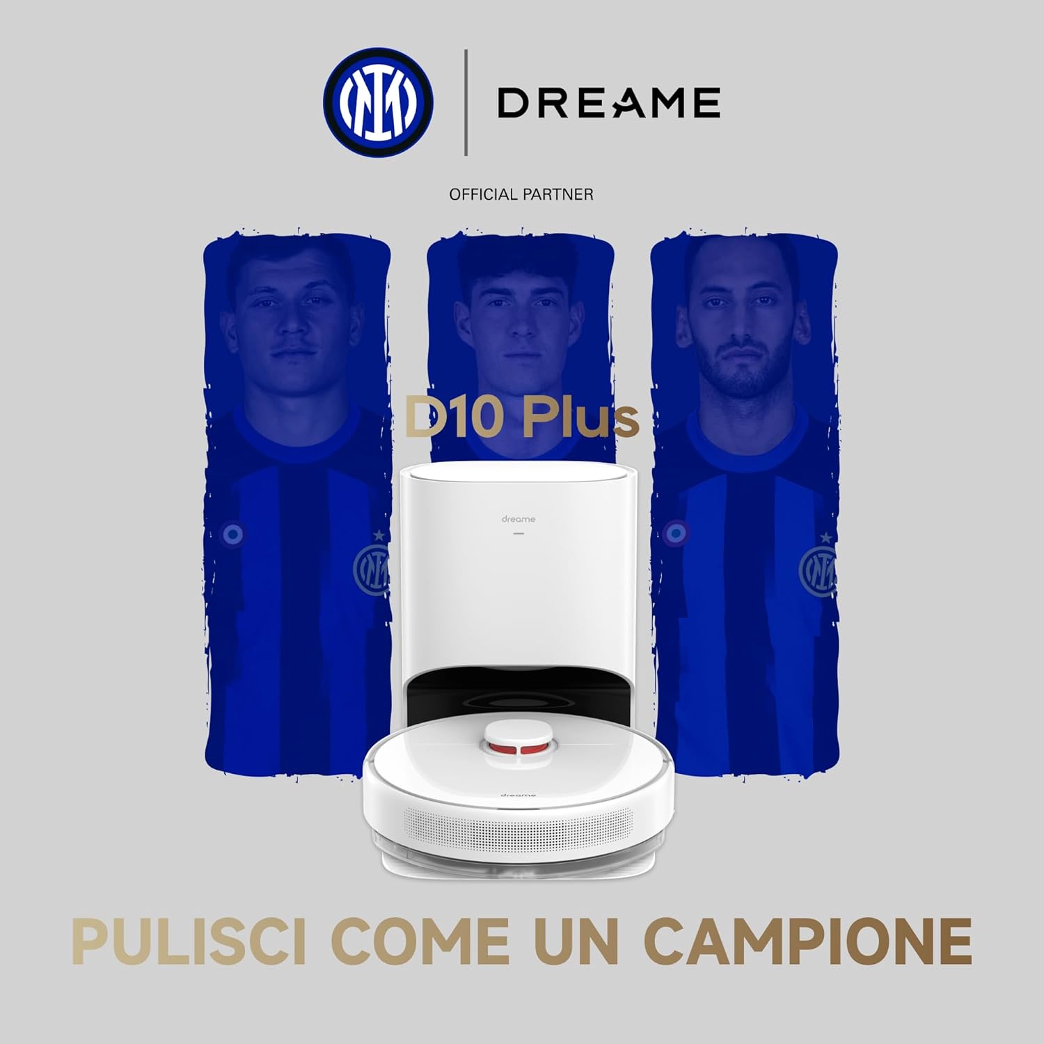 DREAME D10 Plus Robot Aspirador + Estación de Vaciado Automático