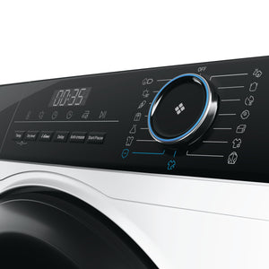 Haier I-Pro Serie 3, Asciugatrice 9 KG, Libera Installazione, Classe A ++, Vapore, Partenza Ritardata, I-Time, Bianco, AxLxP 85x59,5x66,5 cm - HD80-A2939-S
