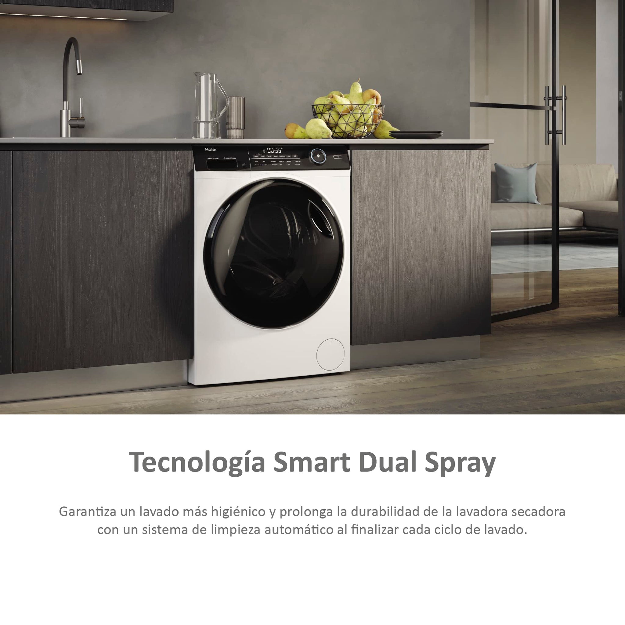 Sottobicchiere HAIER HWD80-B14959U1-S 8/5 Kg bianco