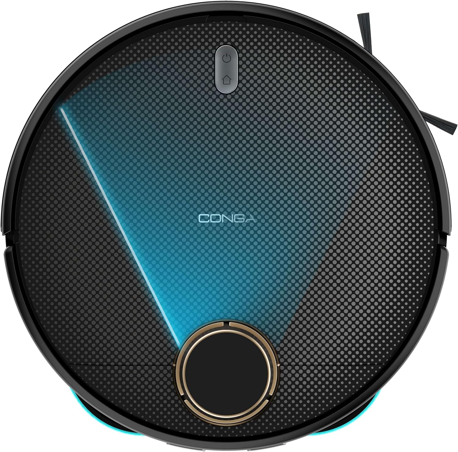 Cecotec Robot aspirapolvere auto-svuotamento e mocio rotante Conga 13090 Spin Revolution Home& Wash Essential. 7000Pa, Laser Tech, spazzola in silicone, spazzola laterale, APP, Bluetooth, WiFi 2,4
