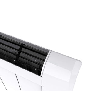 Cecotec Emettitore Termico ReadyWarm 2500 Thermal Black. 12 Elementi e 1800 W, Display LCD, Telecomando a distanza, timer, selezione della temperatura, copertura di 25 m² (12 Moduli, Bianco)
