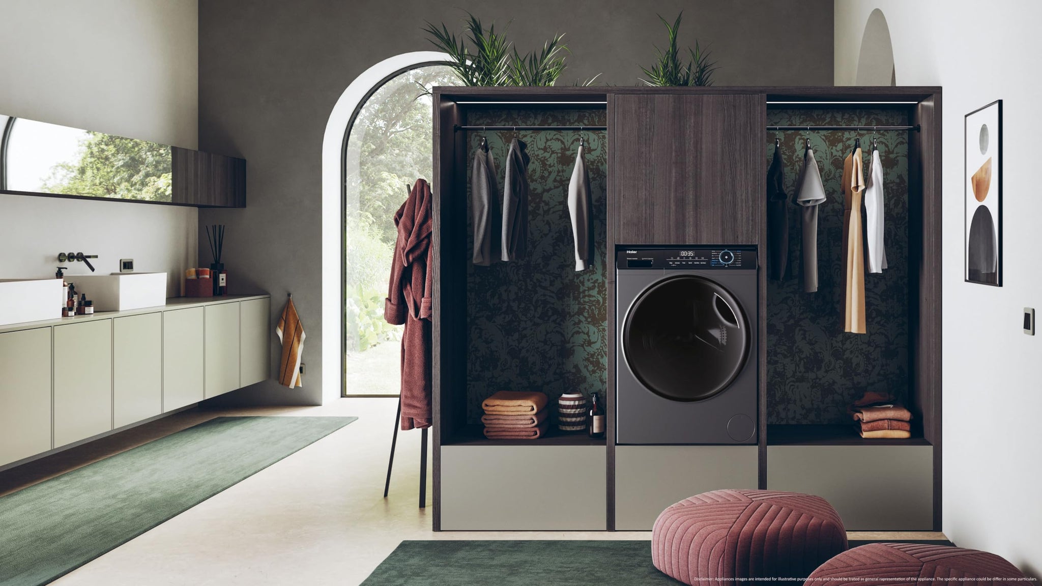 Haier I-Pro, Libera Installazione, Classe A, 1400 Giri