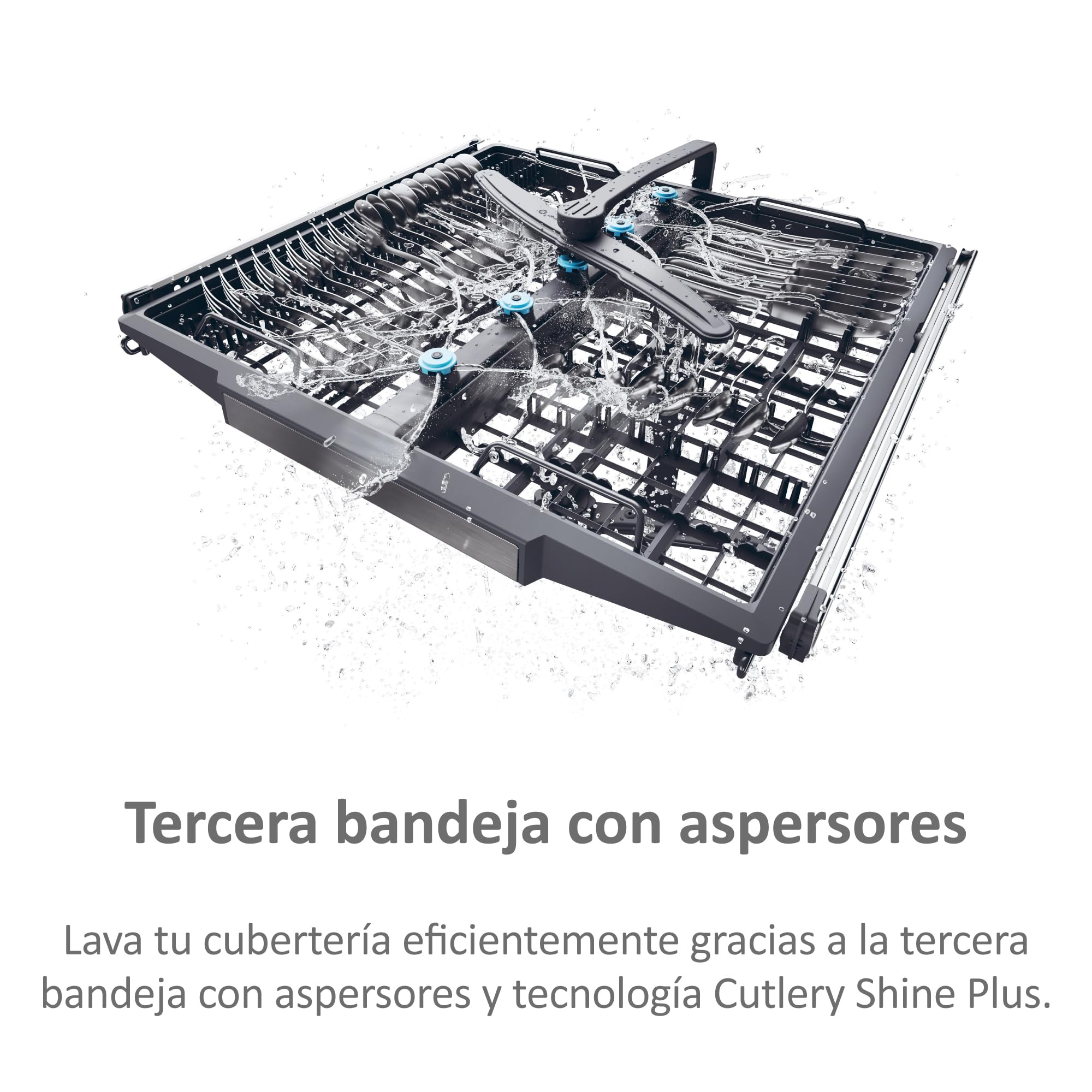 Haier I-Pro Shine Serie 5 XF 6B2M3PX - Lavastoviglie indipendente 60 cm, motore inverter, 16 posate, 3 vassoi, 10 cicli, Wi-Fi, App hOn, Maxi Tub, Powerwash, apertura automatica, 42 dB, inox